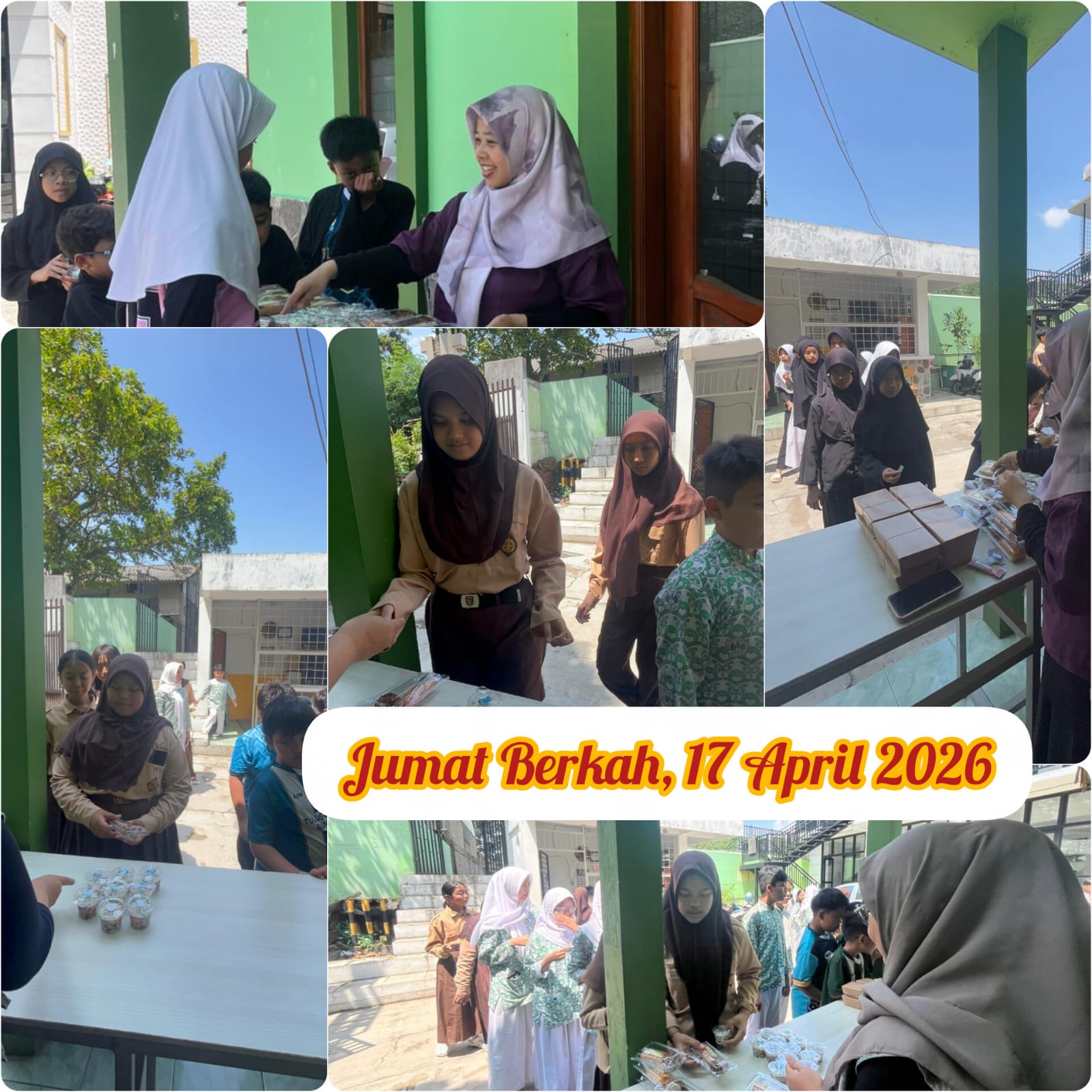 Sedekah Jumat Barokah tgl 17 April 2026 